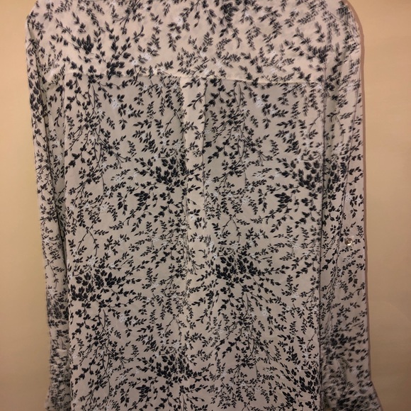 Evan picone snakeskin button dress blouse size 1X - Picture 6 of 9